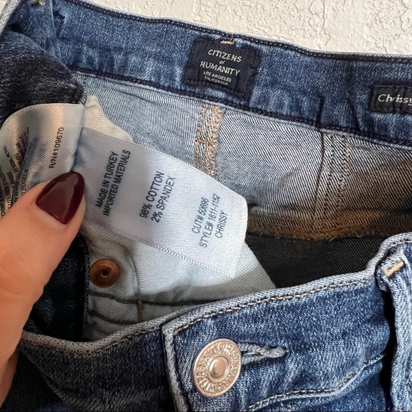 Citizens of Humanity  Chrissy High Rise Skinny Jeans size 27 Story Wash - Picture 12 of 13